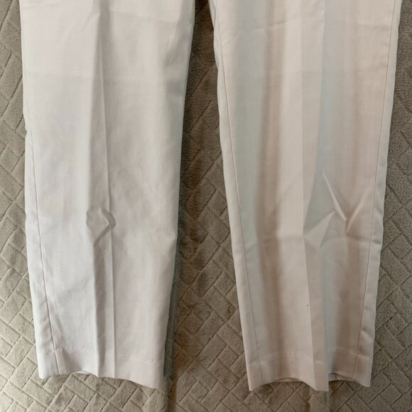 Calvin Klein Boys 12 Dress Pants White Canvas Nautical Coastal Straight Leg - Picture 4 of 16